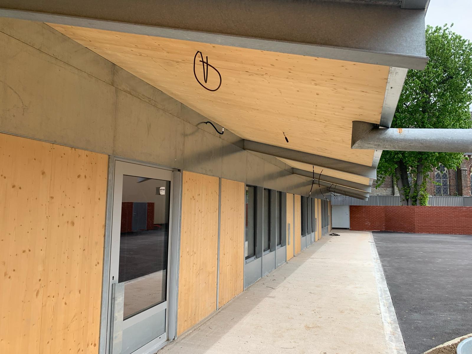 Bardage sous-face plafond bois